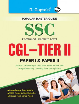 RGupta Ramesh SSC Combined Graduate Level: TIER-II (Paper I & Paper II) Recruitment Exam Guide English Medium